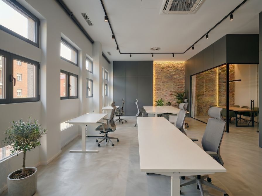 Reforma de oficinas en Coslada 3 Oficina moderna reformada en Coslada 1