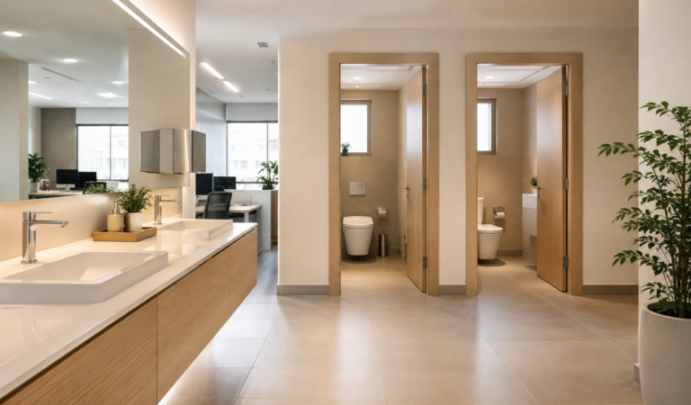 El cuarto de baño ideal para tu oficina