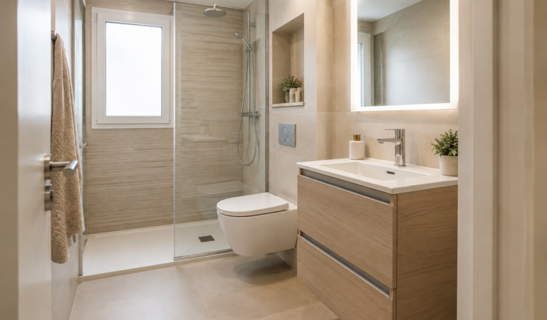 Reforma de baño pequeño