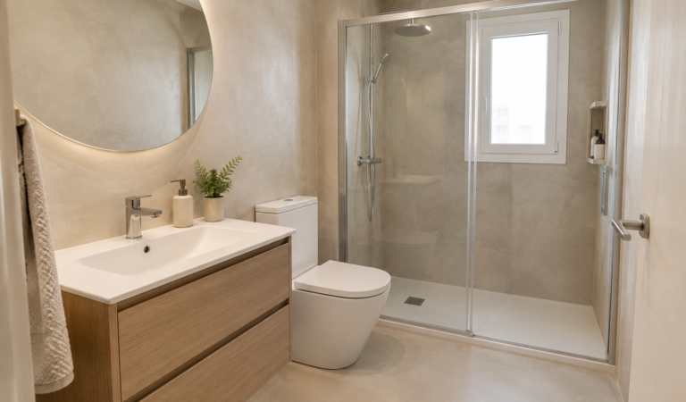 Baño sin obra